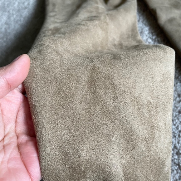 Zara FAUX‎ SUEDE LEGGINGS - Picture 8 of 8